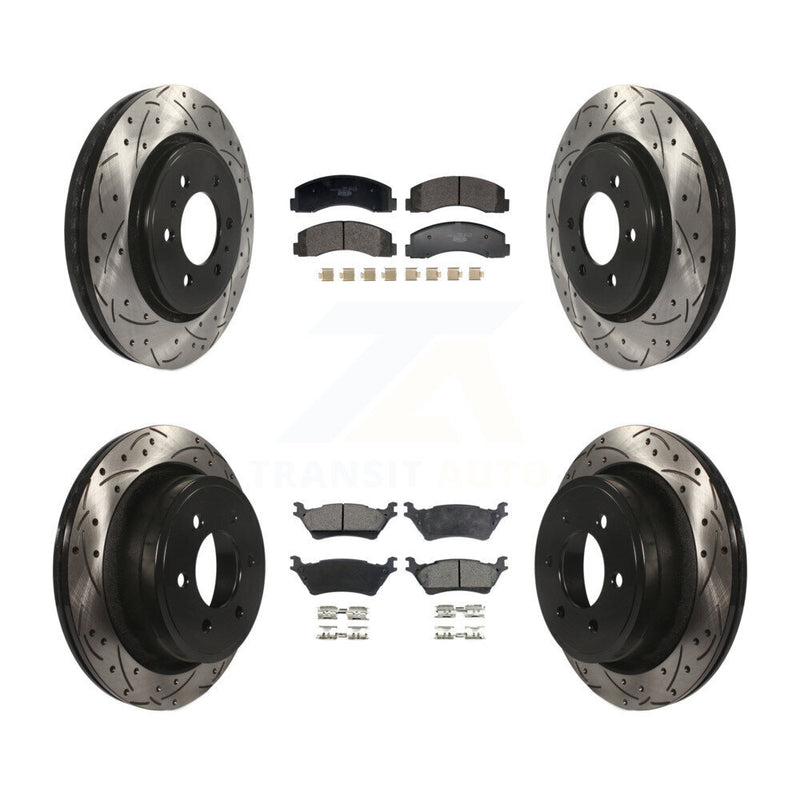 Transit Auto KDT-101229 Disc Brake Kit for 2018-2020 Ford F-150 - Front and Rear