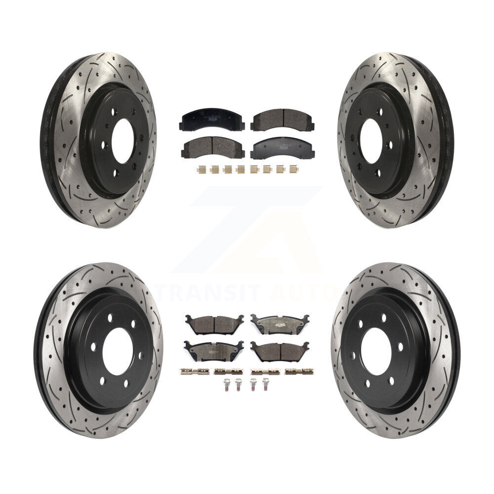 Transit Auto KDT-101230 Disc Brake Kit for 2018-2021 Ford Expedition, Ford F-150, Lincoln Navigator - Front and Rear