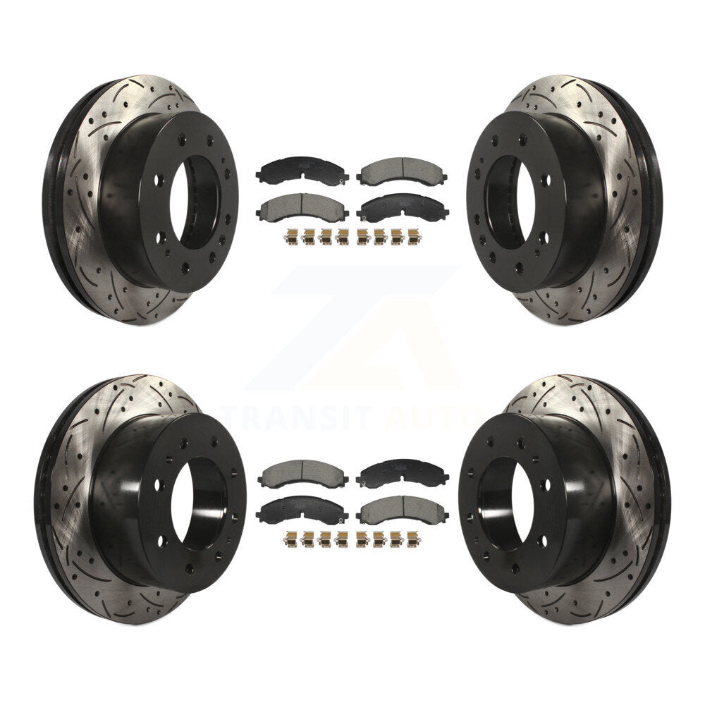 Transit Auto KDT-101241 Disc Brake Kit for 2020-2024 Chevrolet Silverado 2500 HD, Chevrolet Silverado 3500 HD and More - Front and Rear