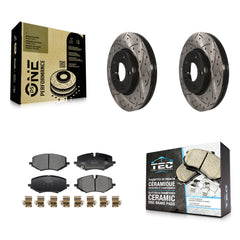 Transit Auto KDT-101245 Disc Brake Kit for 2020-2024 Chevrolet Trailblazer, Buick Encore GX - Front