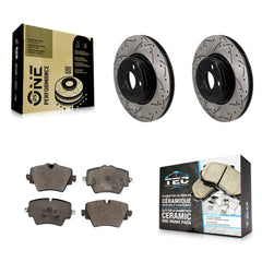 Transit Auto KDT-101256 Disc Brake Kit for 2018-2022 BMW 430i, BMW 430i xDrive and More - Front