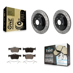 Transit Auto KDT-101262 Disc Brake Kit for 2020-2023 Ford Bronco Sport, Ford Escape, Lincoln Corsair - Rear
