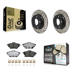 Transit Auto KDT-101265 Disc Brake Kit for 2020-2023 Nissan Sentra - Rear
