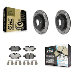 Transit Auto KDT-101266 Disc Brake Kit for 2020-2024 Chevrolet Malibu, Chevrolet Equinox, GMC Terrain - Rear