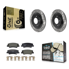 Transit Auto KDT-101268 Disc Brake Kit for 2020-2025 Hyundai Sonata, Kia Niro EV, Kia K5 - Rear