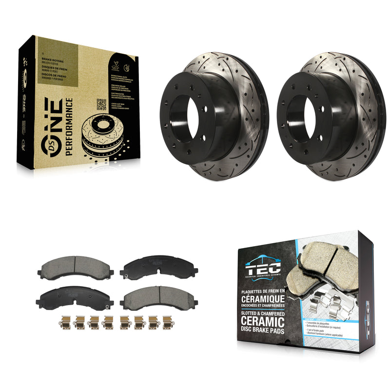 Transit Auto KDT-101269 Disc Brake Kit for 2020-2024 Chevrolet Silverado 2500 HD, Chevrolet Silverado 3500 HD and More - Rear