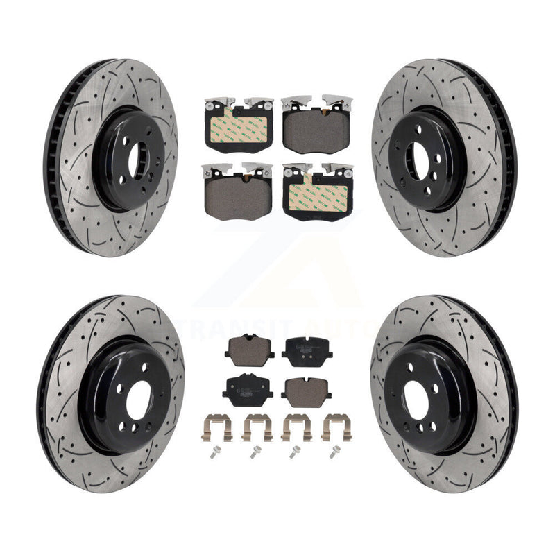 Transit Auto KDT-101275 Disc Brake Kit for 2020 BMW 330i - Front and Rear