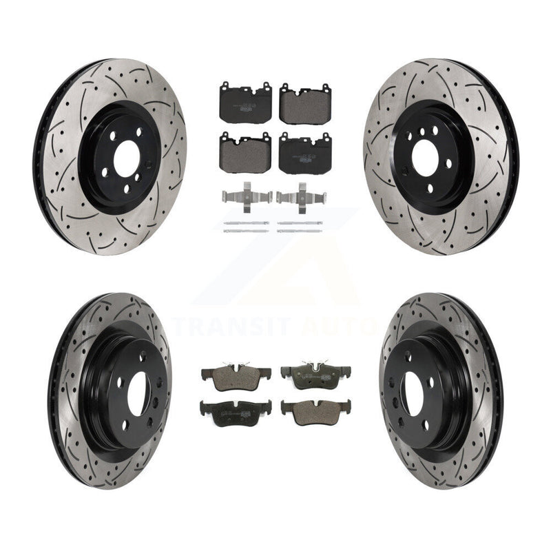 Transit Auto KDT-101276 Disc Brake Kit for 2019-2022 BMW 228i Gran Coupe, BMW 228i xDrive Gran Coupe, Mini Cooper Countryman - Front and Rear
