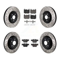 Transit Auto KDT-101277 Disc Brake Kit for 2019-2023 Mini Cooper Clubman, Mini Cooper Countryman, BMW X2 - Front and Rear