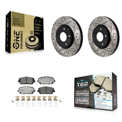 Transit Auto KDT-101284 Disc Brake Kit for 2021-2023 Nissan Rogue - Front