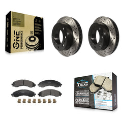 Transit Auto KDT-101286 Disc Brake Kit for 2021-2024 Chevrolet Express 2500, Chevrolet Express 3500 and More - Front