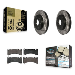 Transit Auto KDT-101292 Disc Brake Kit for 2014-2020 Chevrolet Suburban, Cadillac Escalade and More - Front