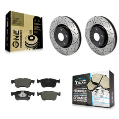 Transit Auto KDT-101297 Disc Brake Kit for 2020-2023 Ford Bronco Sport, Lincoln Corsair, Ford Escape - Front