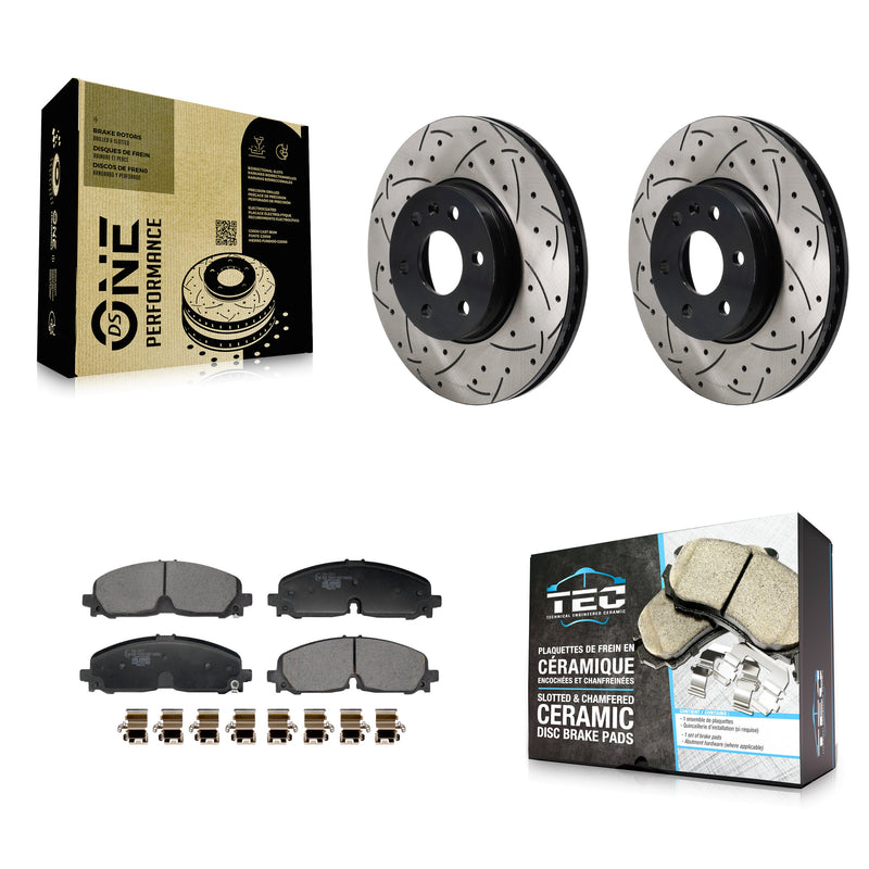 Transit Auto KDT-101298 Disc Brake Kit for 2021-2022 Chevrolet Colorado, GMC Canyon - Front