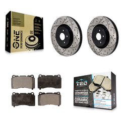 Transit Auto KDT-101305 Disc Brake Kit for 2004-2020 Toyota 86, Subaru BRZ, Subaru Impreza - Front