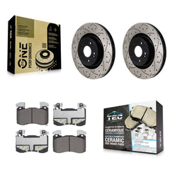 Transit Auto KDT-101311 Disc Brake Kit for 2018-2023 Genesis G70, Kia Stinger - Front