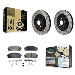 Transit Auto KDT-101313 Disc Brake Kit for 2020-2022 Toyota Highlander - Front