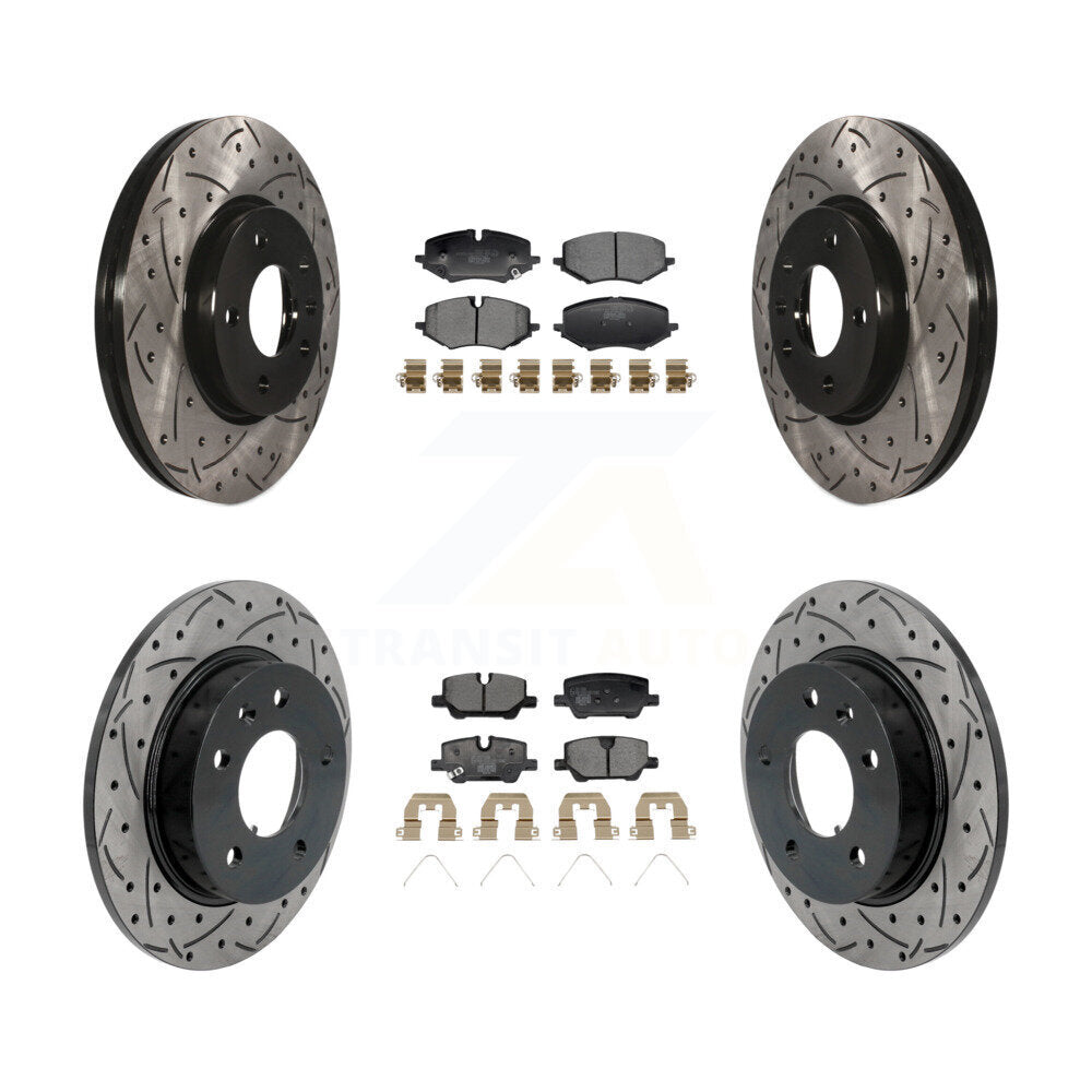 Transit Auto KDT-101330 Disc Brake Kit for 2020-2024 Chevrolet Trailblazer, Buick Encore GX - Front and Rear