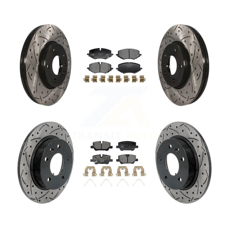 Transit Auto KDT-101330 Disc Brake Kit for 2020-2024 Chevrolet Trailblazer, Buick Encore GX - Front and Rear