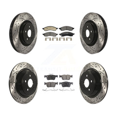 Transit Auto KDT-101334 Disc Brake Kit for 2022-2023 Lincoln Nautilus - Front and Rear