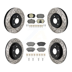 Transit Auto KDT-101343 Disc Brake Kit for 2019-2023 Mercedes-Benz CLA250, Mercedes-Benz A220 - Front and Rear