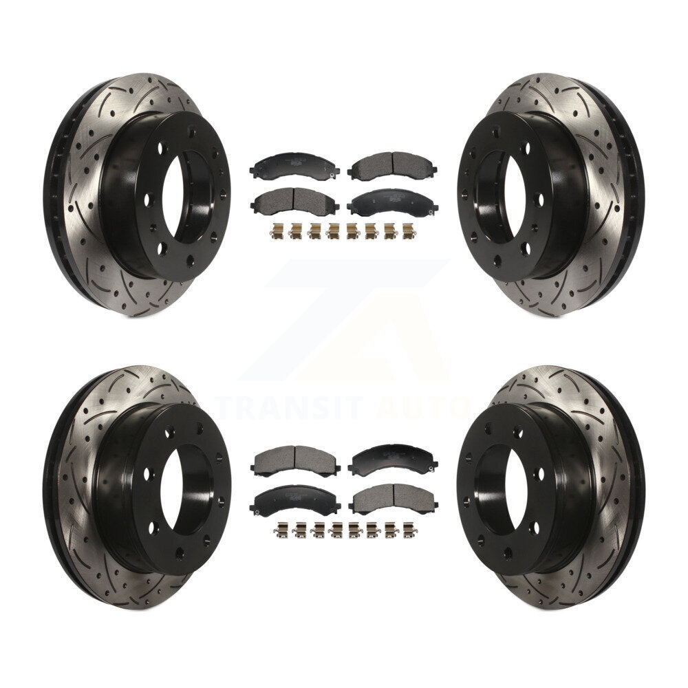 Transit Auto KDT-101351 Disc Brake Kit for 2021-2024 Chevrolet Express 2500, GMC Savana 2500 - Front and Rear