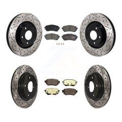 Transit Auto KDT-101354 Disc Brake Kit for 2021 Mazda 6 - Front and Rear