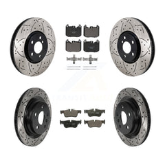 Transit Auto KDT-101355 Disc Brake Kit for 2017-2019 Mini Cooper Countryman, Mini Cooper Clubman - Front and Rear