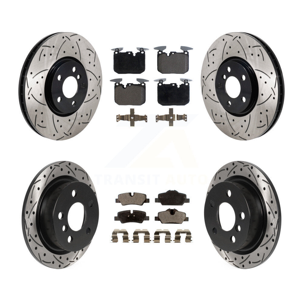Transit Auto KDT-101357 Disc Brake Kit for 2020-2022 Mini Cooper - Front and Rear