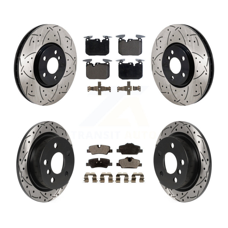 Transit Auto KDT-101357 Disc Brake Kit for 2020-2022 Mini Cooper - Front and Rear