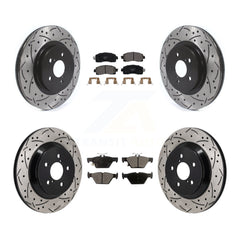 Transit Auto KDT-101358 Disc Brake Kit for 2021-2023 Subaru Crosstrek - Front and Rear