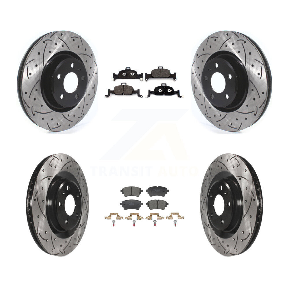 Transit Auto KDT-101359 Disc Brake Kit for 2020-2023 Audi A4 allroad, Audi A5 Quattro, Audi A6 Quattro - Front and Rear