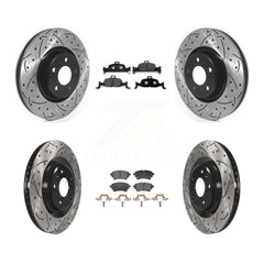 Transit Auto KDT-101359 Disc Brake Kit for 2020-2023 Audi A4 allroad, Audi A5 Quattro, Audi A6 Quattro - Front and Rear