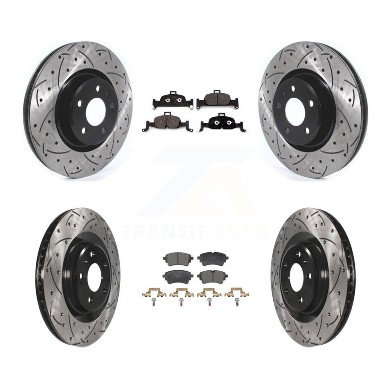 Transit Auto KDT-101359 Disc Brake Kit for 2020-2023 Audi A4 allroad, Audi A5 Quattro, Audi A6 Quattro - Front and Rear