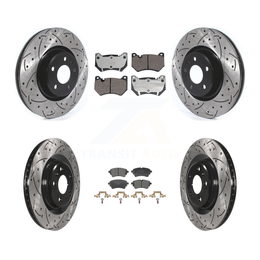 Transit Auto KDT-101360 Disc Brake Kit for 2021-2023 Audi Q5, Audi Q5 Sportback - Front and Rear