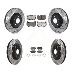 Transit Auto KDT-101360 Disc Brake Kit for 2021-2023 Audi Q5, Audi Q5 Sportback - Front and Rear