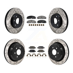 Transit Auto KDT-101362 Disc Brake Kit for 2021-2022 Chevrolet Colorado, GMC Canyon - Front and Rear