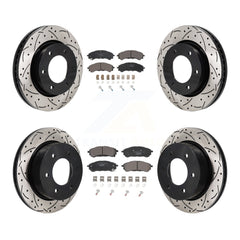 Transit Auto KDT-101363 Disc Brake Kit for 2019-2023 Ford Ranger - Front and Rear