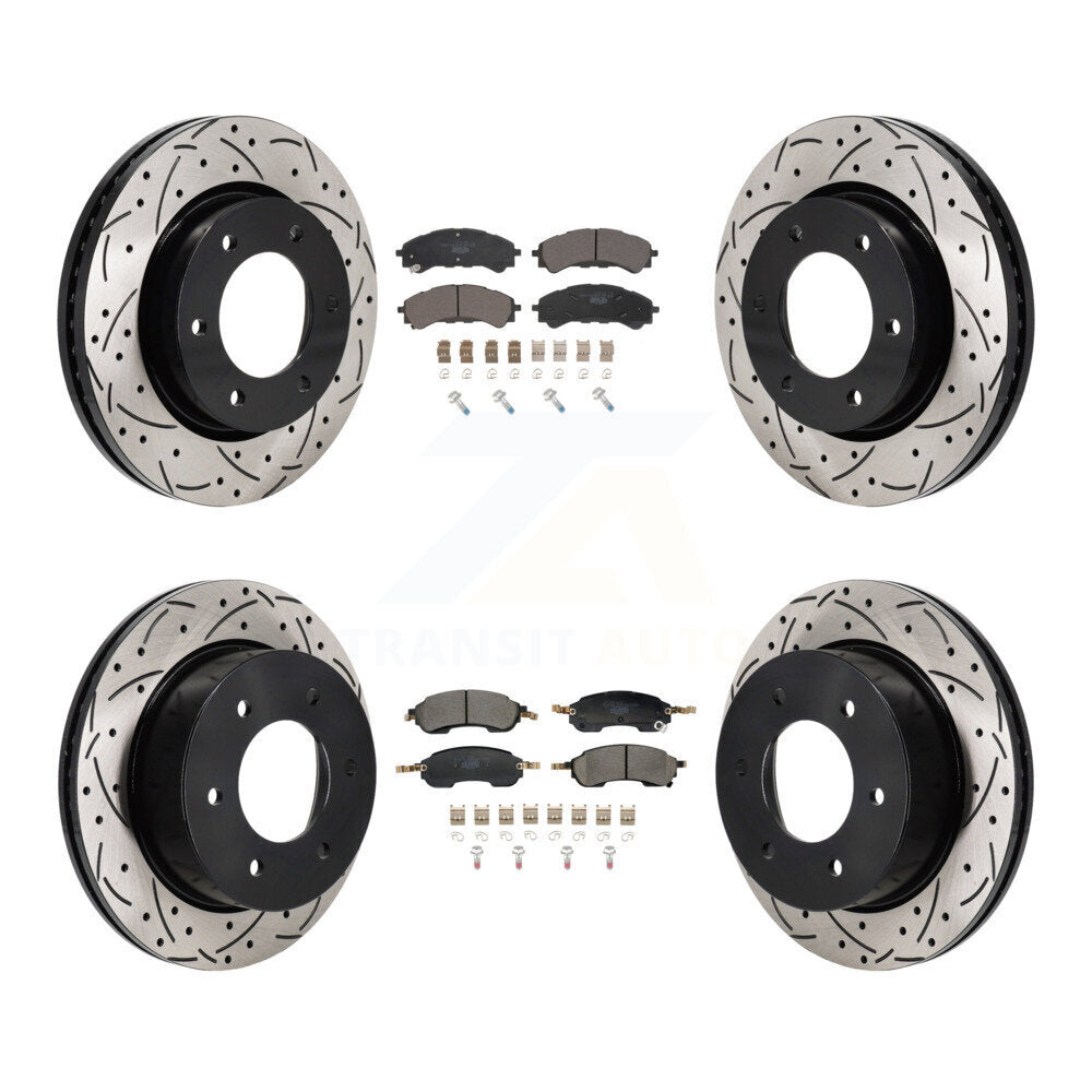 Transit Auto KDT-101364 Disc Brake Kit for 2021-2023 Ford Bronco - Front and Rear