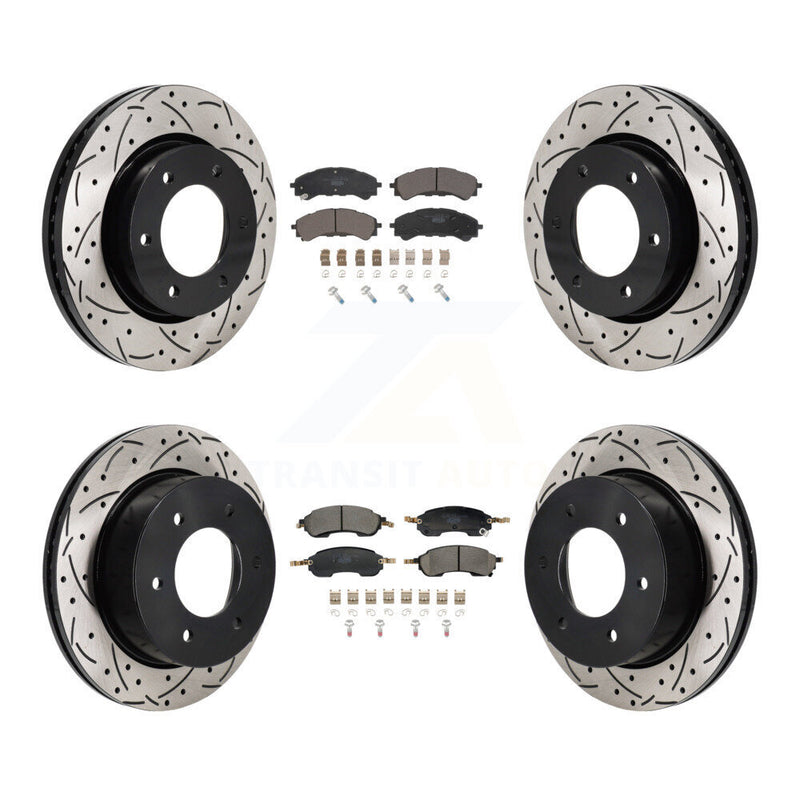 Transit Auto KDT-101364 Disc Brake Kit for 2021-2023 Ford Bronco - Front and Rear