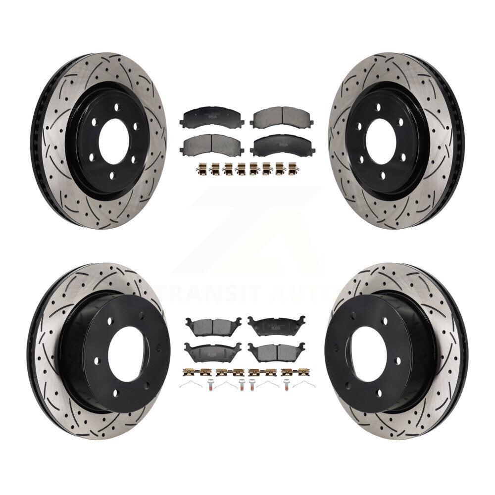 Transit Auto KDT-101365 Disc Brake Kit for 2022-2023 Ford Bronco - Front and Rear