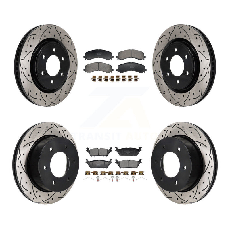 Transit Auto KDT-101365 Disc Brake Kit for 2022-2023 Ford Bronco - Front and Rear
