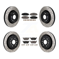 Transit Auto KDT-101366 Disc Brake Kit for 2021-2024 Jeep Grand Wagoneer L, Jeep Wagoneer L and More - Front and Rear