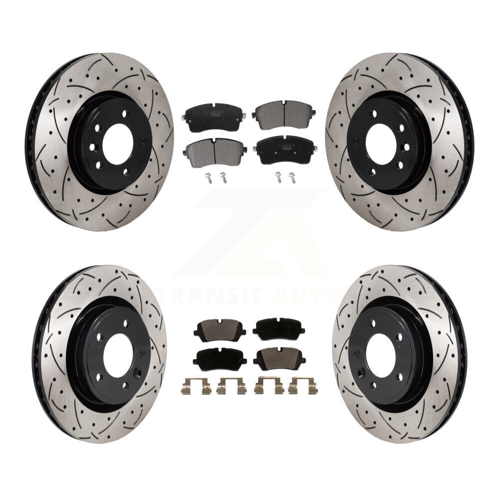 Transit Auto KDT-101368 Disc Brake Kit for 2018-2020 Land Rover Discovery, Land Rover Range Rover - Front and Rear