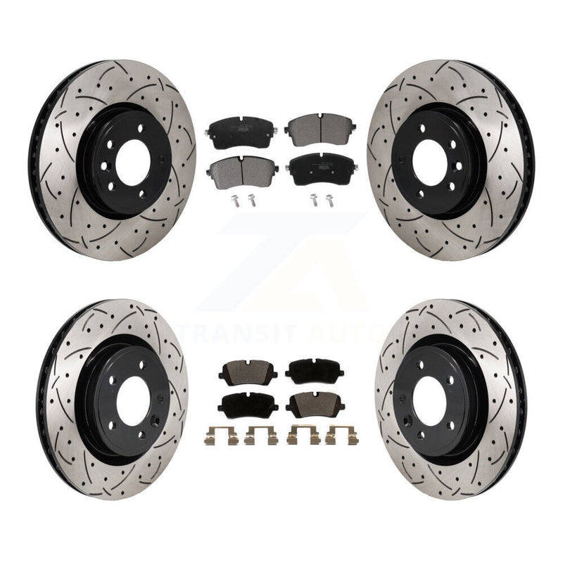 Transit Auto KDT-101368 Disc Brake Kit for 2018-2020 Land Rover Discovery, Land Rover Range Rover - Front and Rear