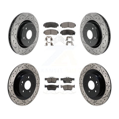 Transit Auto KDT-101369 Disc Brake Kit for 2021-2023 Acura TLX - Front and Rear