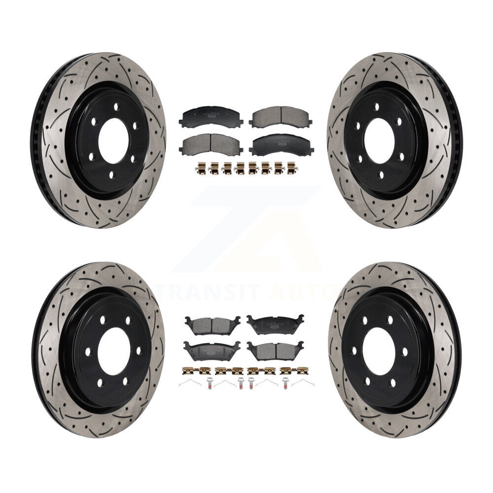 Transit Auto KDT-101375 Disc Brake Kit for 2021-2025 Ford Expedition, Lincoln Navigator, Ford F-150 - Front and Rear