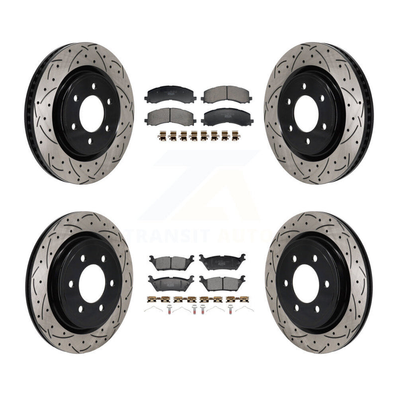 Transit Auto KDT-101375 Disc Brake Kit for 2021-2025 Ford Expedition, Lincoln Navigator, Ford F-150 - Front and Rear