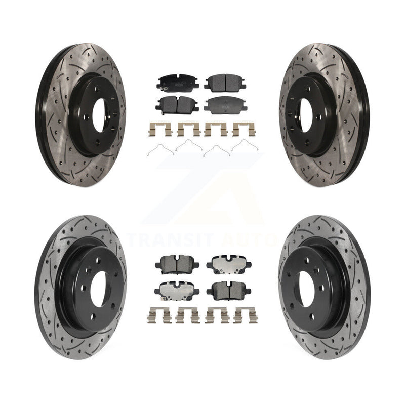 Transit Auto KDT-101376 Disc Brake Kit for 2020-2024 Chevrolet Equinox, GMC Terrain, Chevrolet Malibu - Front and Rear