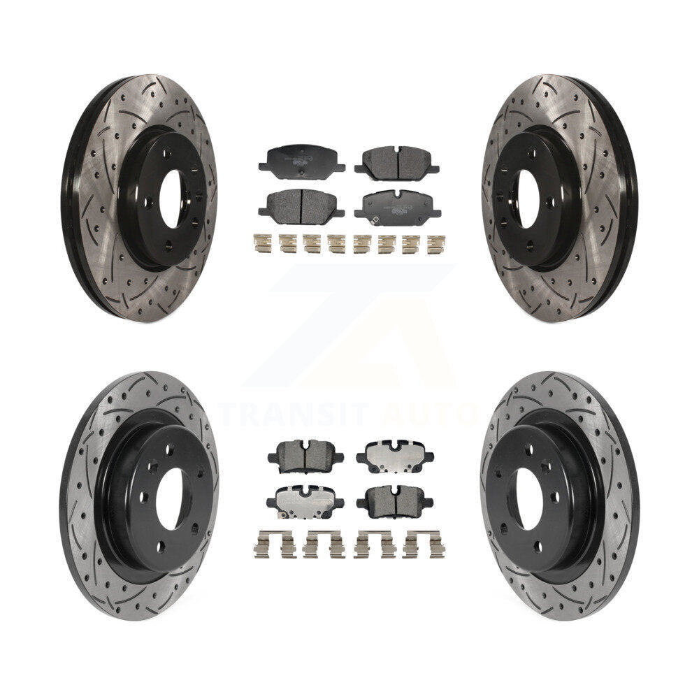 Transit Auto KDT-101378 Disc Brake Kit for 2022-2023 GMC Terrain - Front and Rear